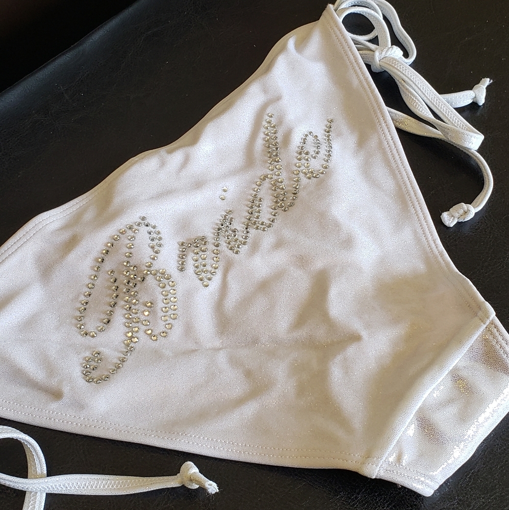 Bride Bling Bikini Bottoms
